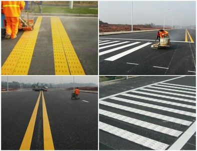 郑州专业道路划线施工